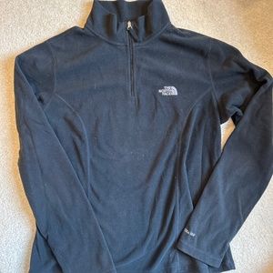 North face quarter zip polar tech pull over
